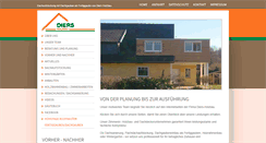 Desktop Screenshot of diers-holzbau.de